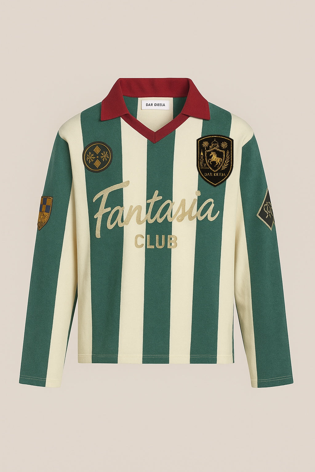 Polo t-shirt Fantasia vintage — Oversized — Dar Deeja