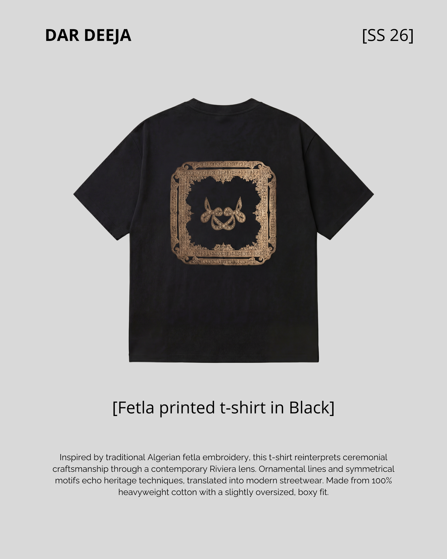 T-shirt Fetla Printed