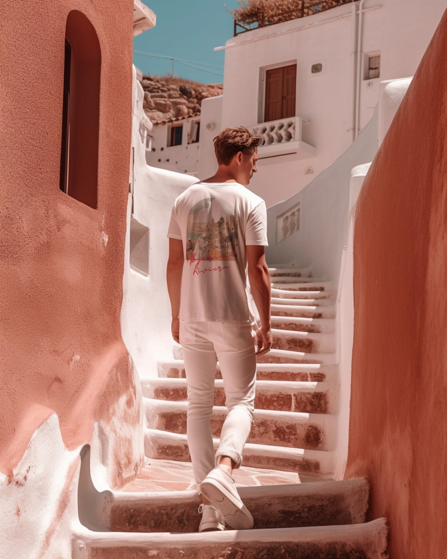 T-shirt Anaba Algerian riviera  — Oversized — Dar Deeja