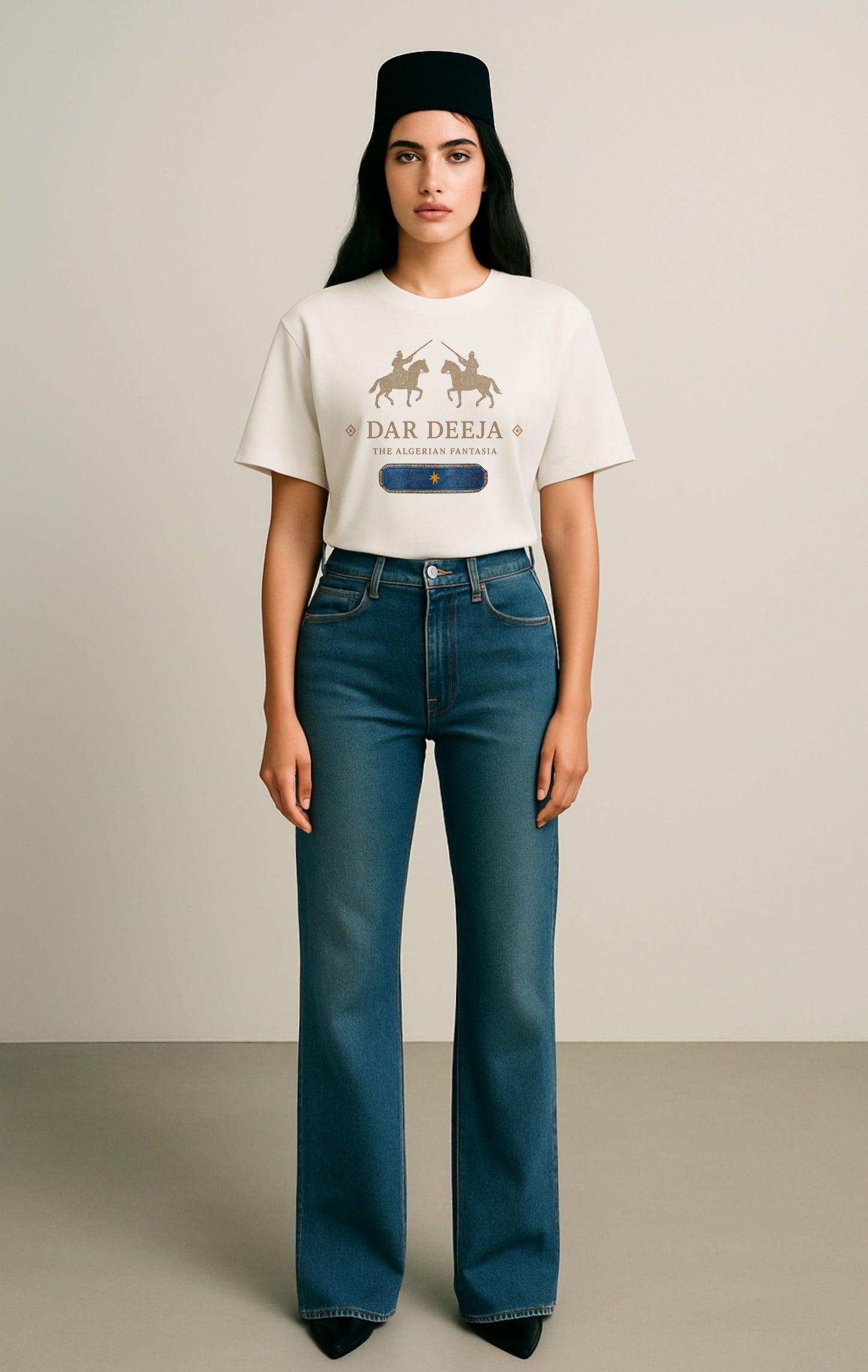 T-shirt Fantasia — Boxy fit — Dar Deeja