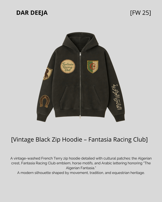 Fantasia Racing Club Zip Hoodie – DAR DEEJA