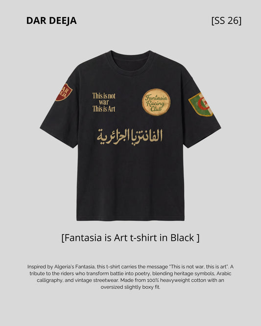 T-shirt Fantasia is Art