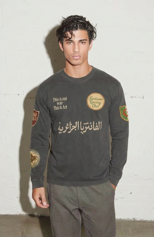 T-shirt manches longue Fantasia is Art  — Oversized — Dar Deeja