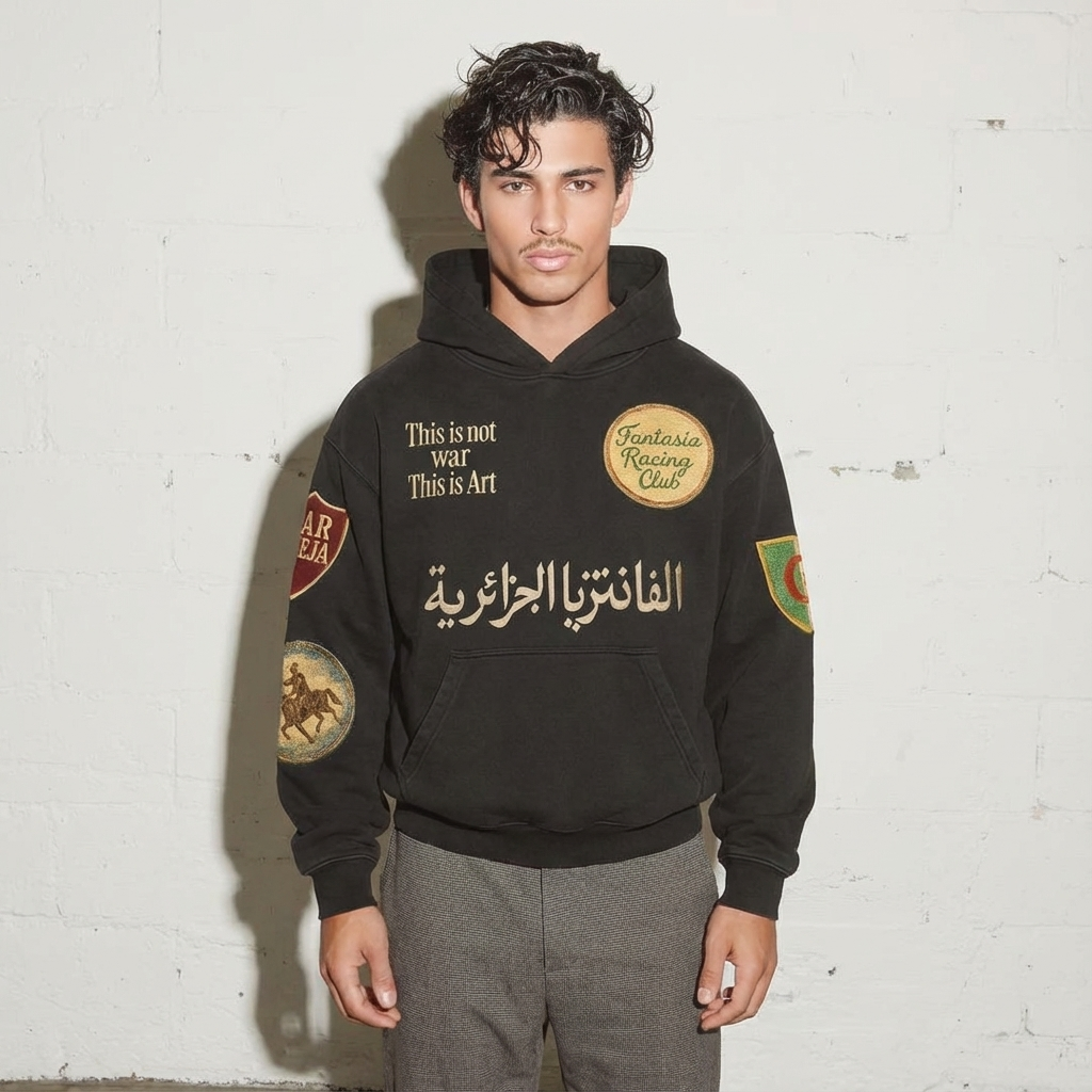 Sweatshirt Fantasia is Art — Oversized — Dar Deeja