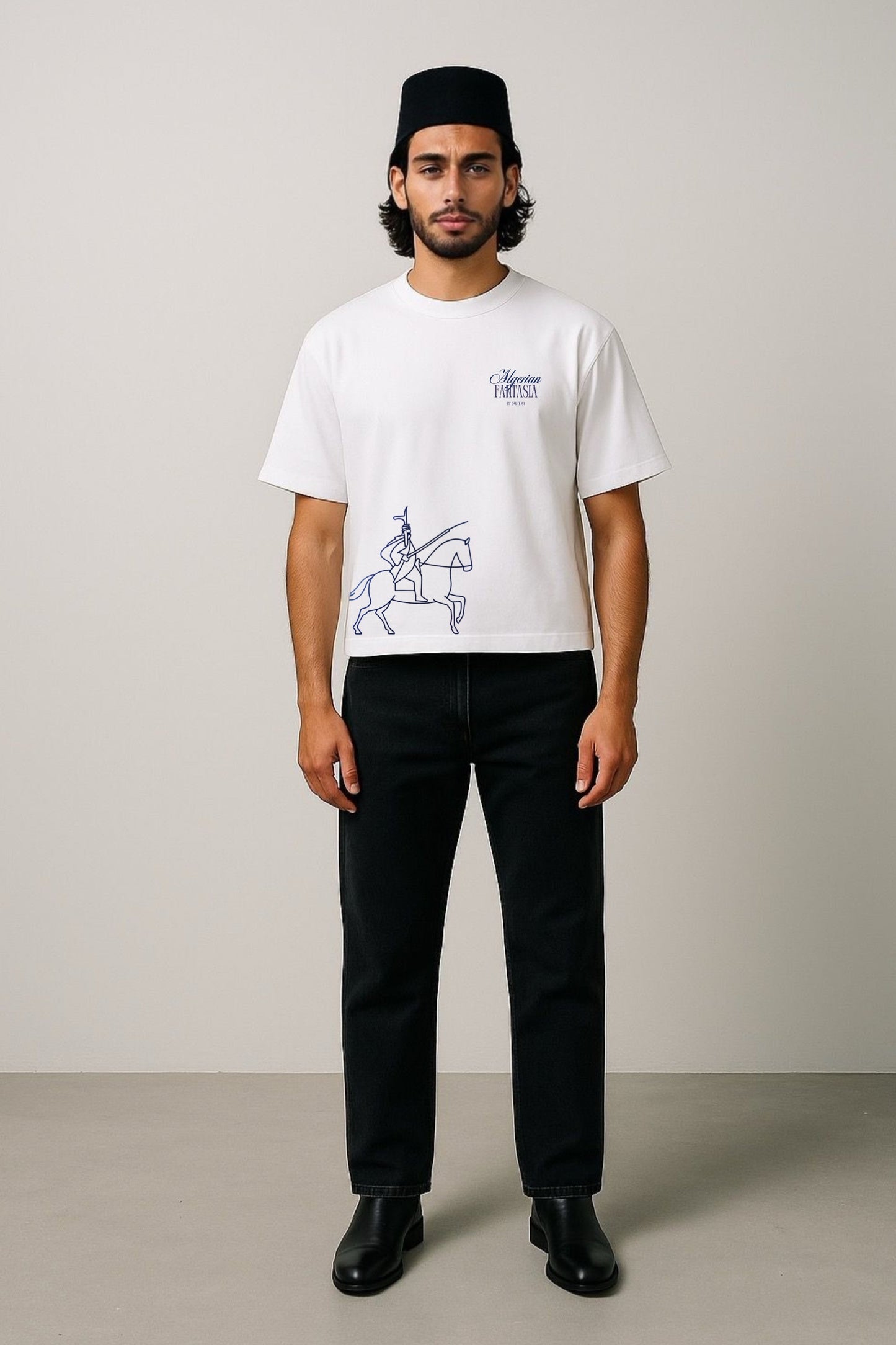 T-shirt Fantassin — Boxy fit — Dar Deeja