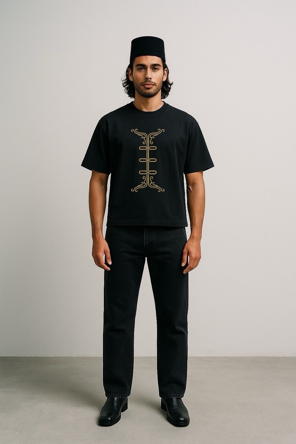 T-shirt Karakou — Boxy fit — Dar Deeja