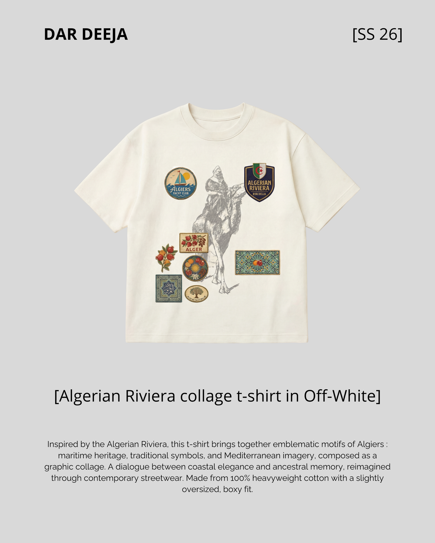T-shirt Mediterranean heritage