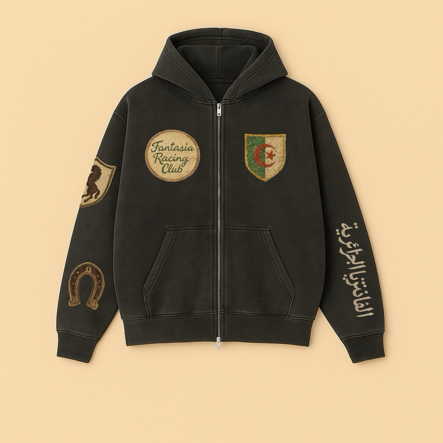 Fantasia Racing Club Zip Hoodie – DAR DEEJA