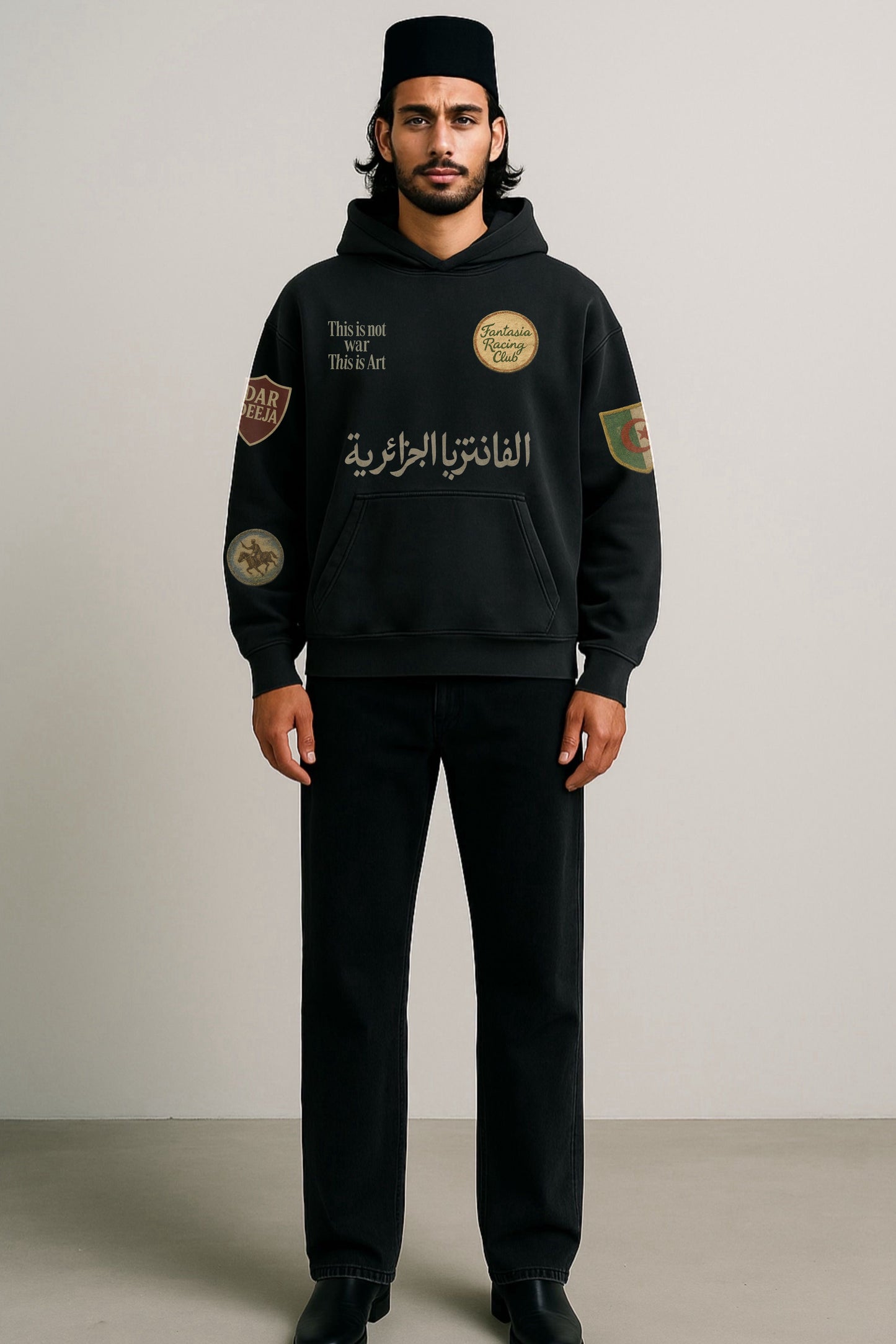 Sweatshirt Fantasia is Art — Oversized — Dar Deeja