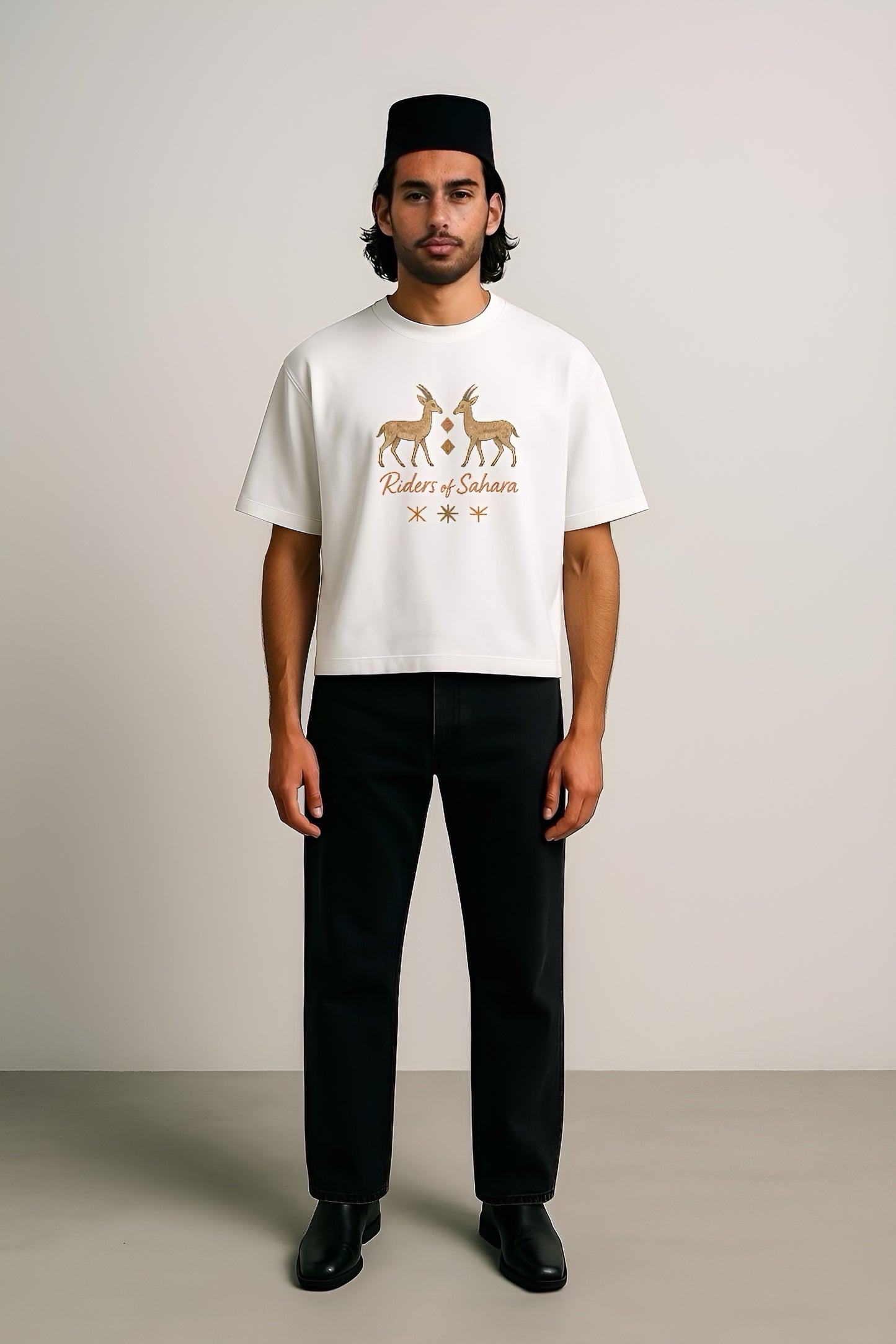 T-shirt Sahara — Boxy fit — Dar Deeja