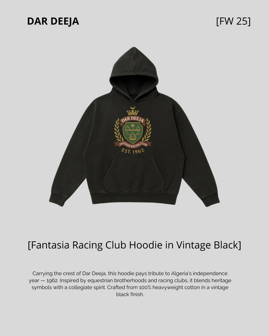 Sweatshirt Fantasia Racing Club — Oversized — Dar Deeja