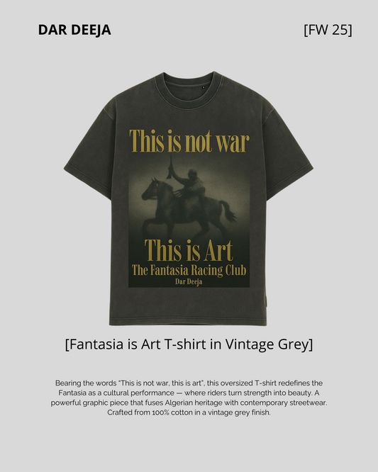 T-shirt This is not War  — Oversized fit — Dar Deeja