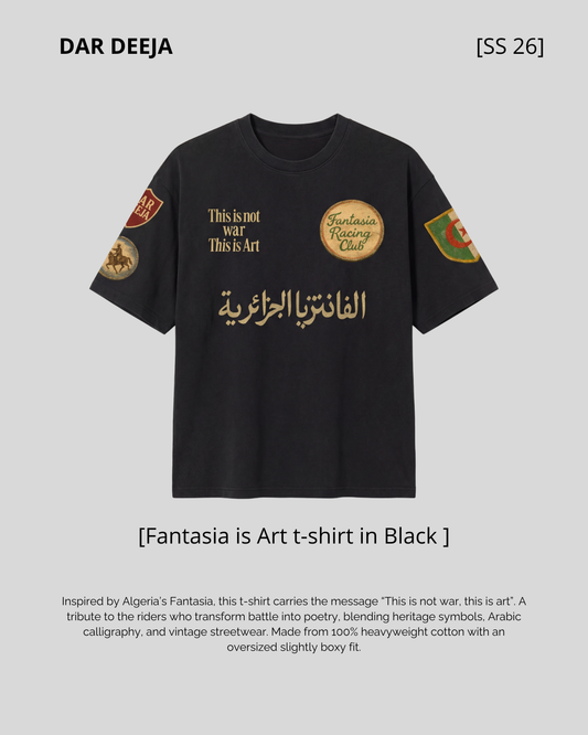 T-shirt Fantasia is Art