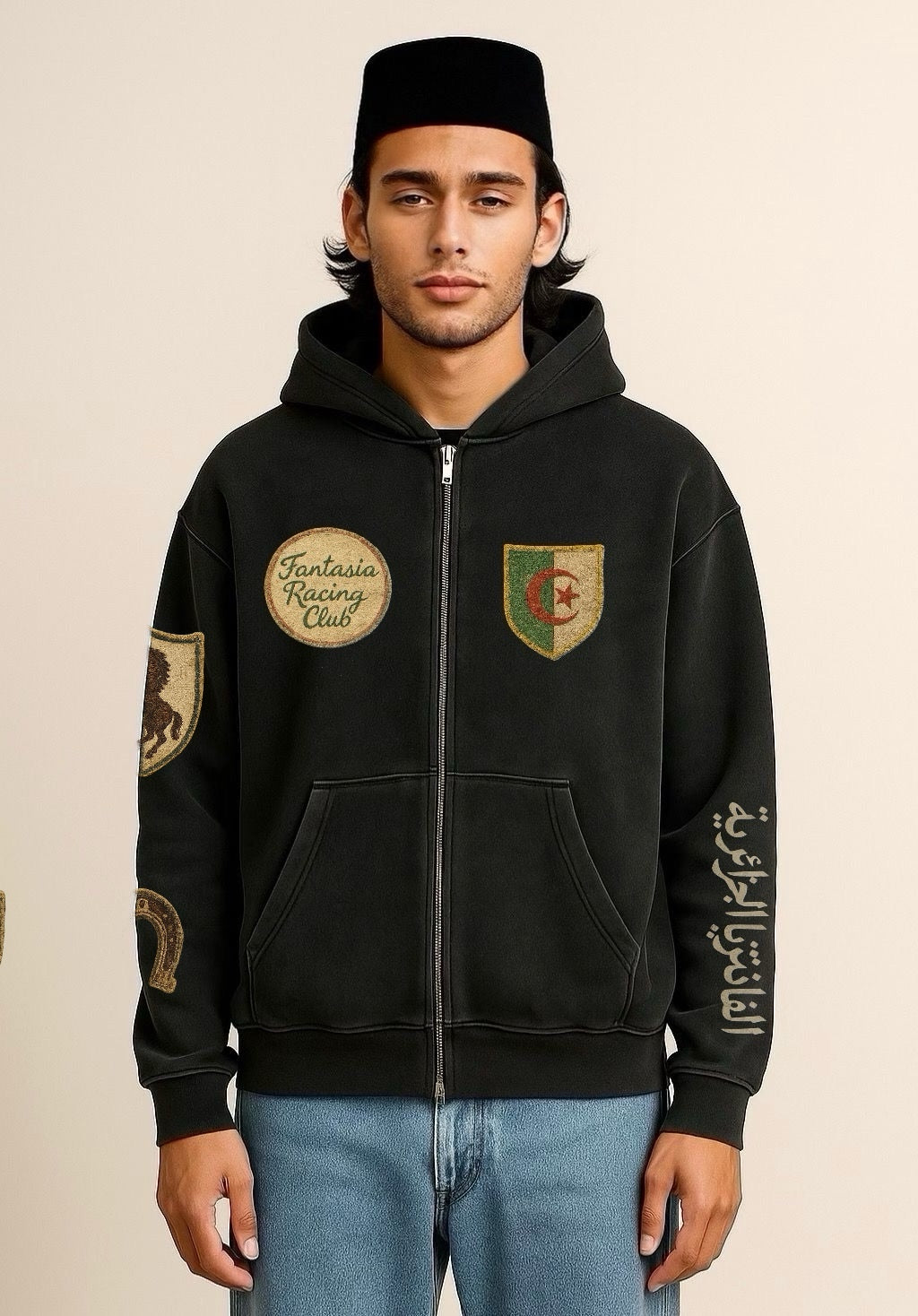 Fantasia Racing Club Zip Hoodie – DAR DEEJA