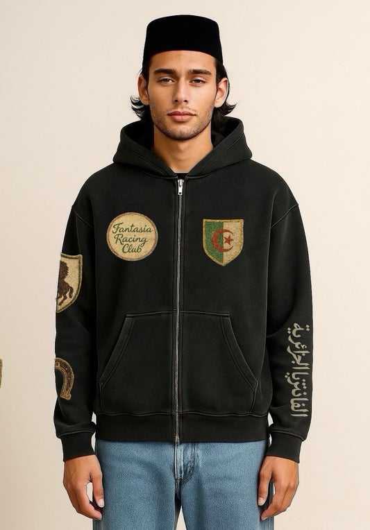 Fantasia Racing Club Zip Hoodie – DAR DEEJA