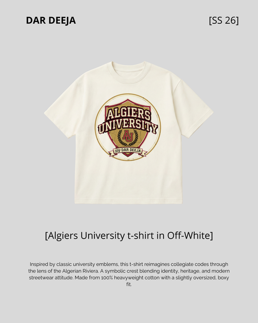 T-shirt Algiers university