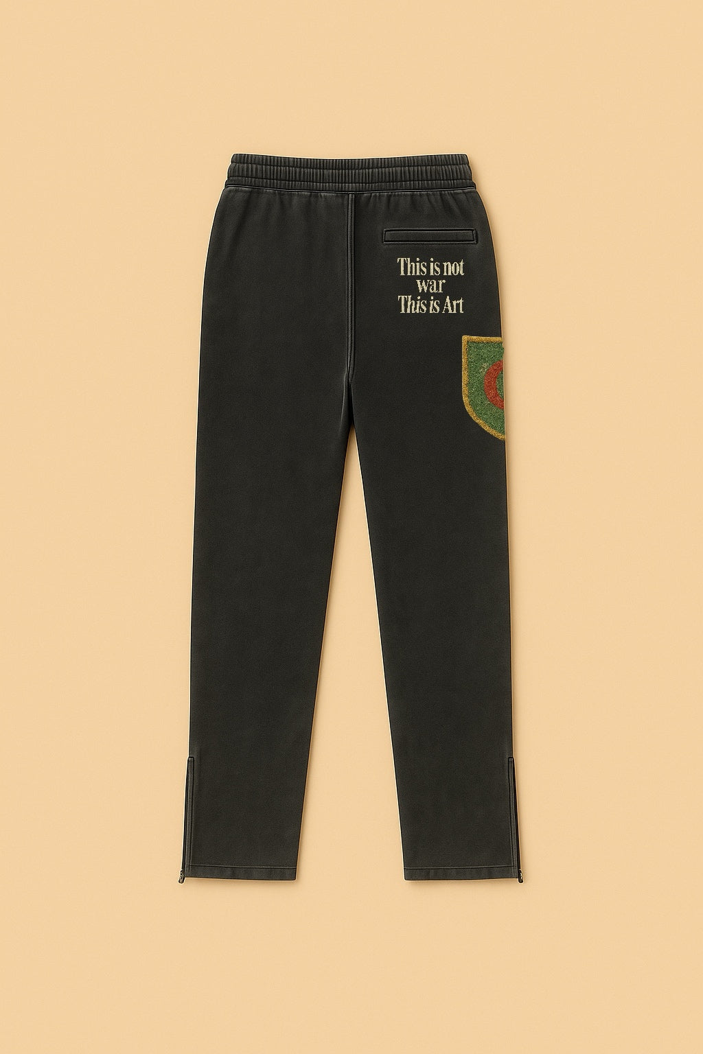 Fantasia Is Art Track Pants – Vintage Black