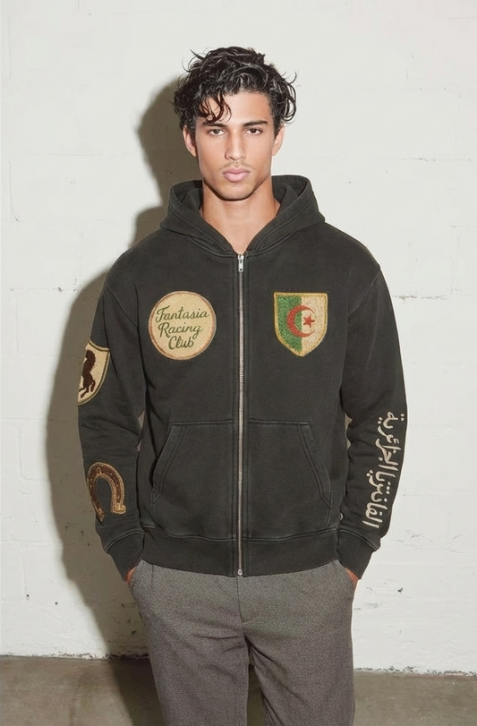 Fantasia Racing Club Zip Hoodie – DAR DEEJA