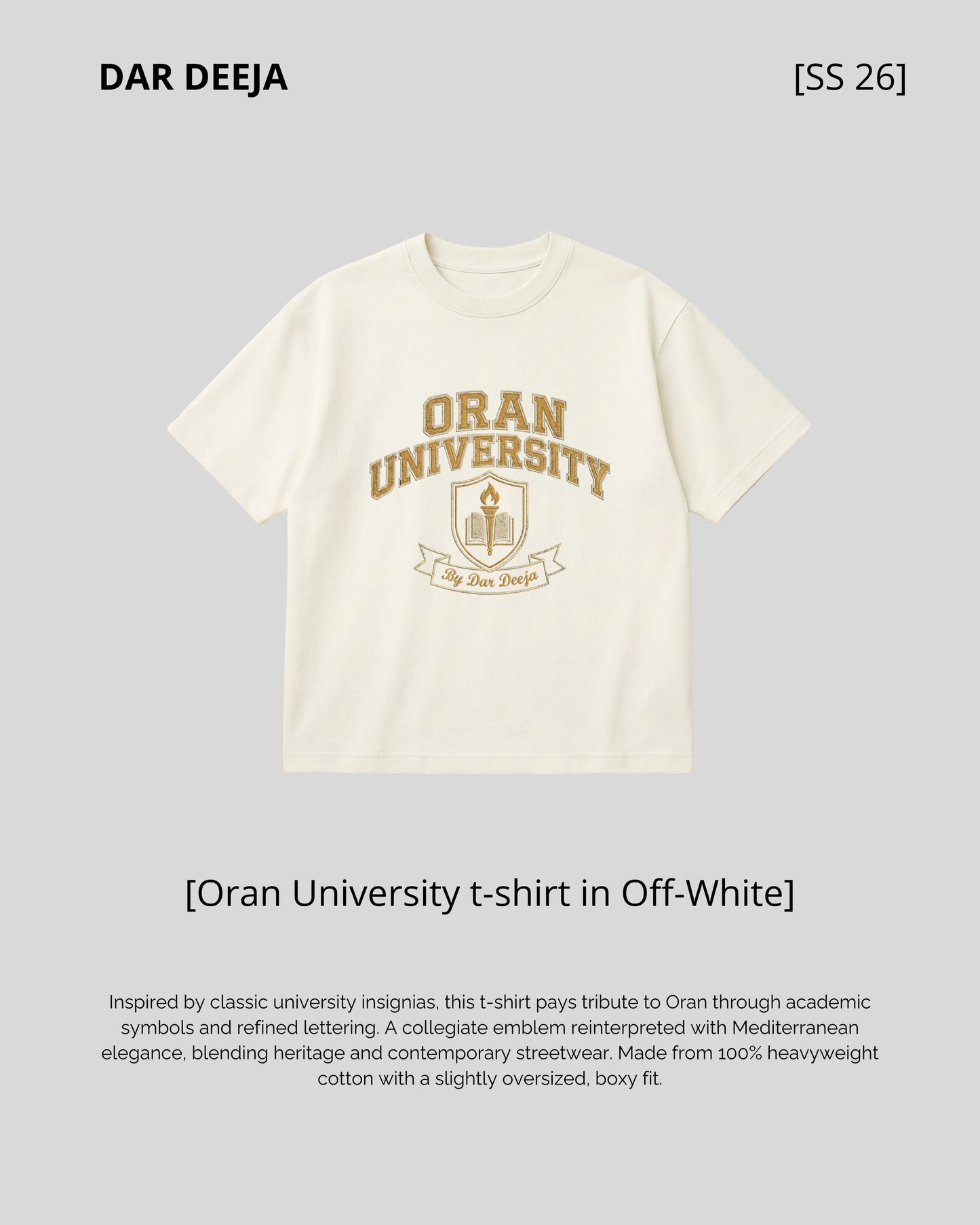 T-shirt Oran university