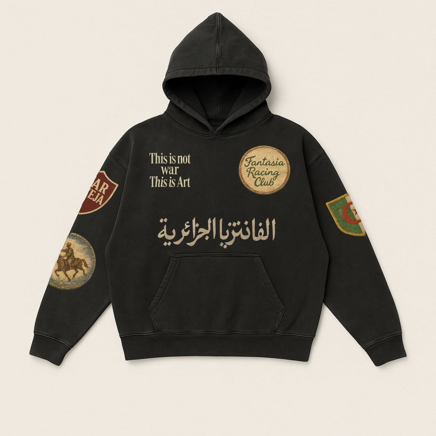 Sweatshirt Fantasia is Art — Oversized — Dar Deeja