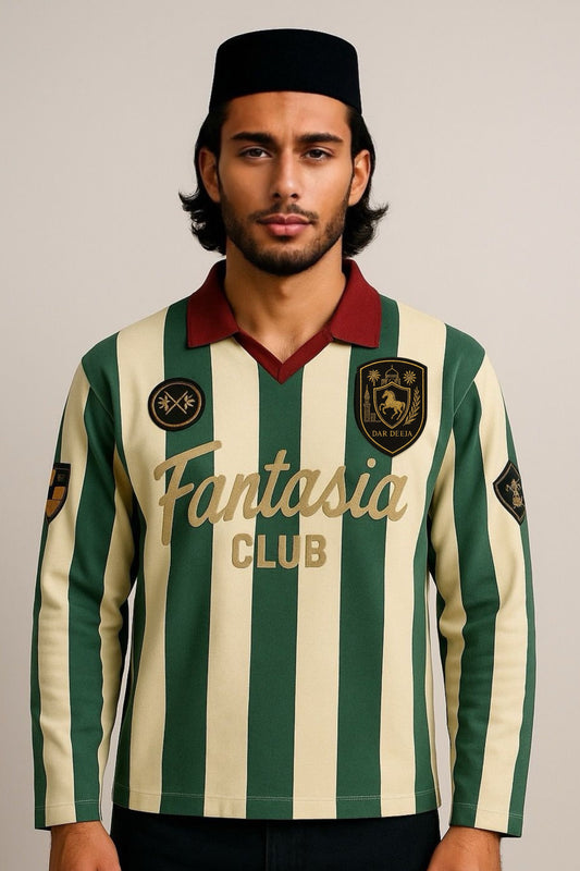 Polo t-shirt Fantasia vintage — Oversized — Dar Deeja