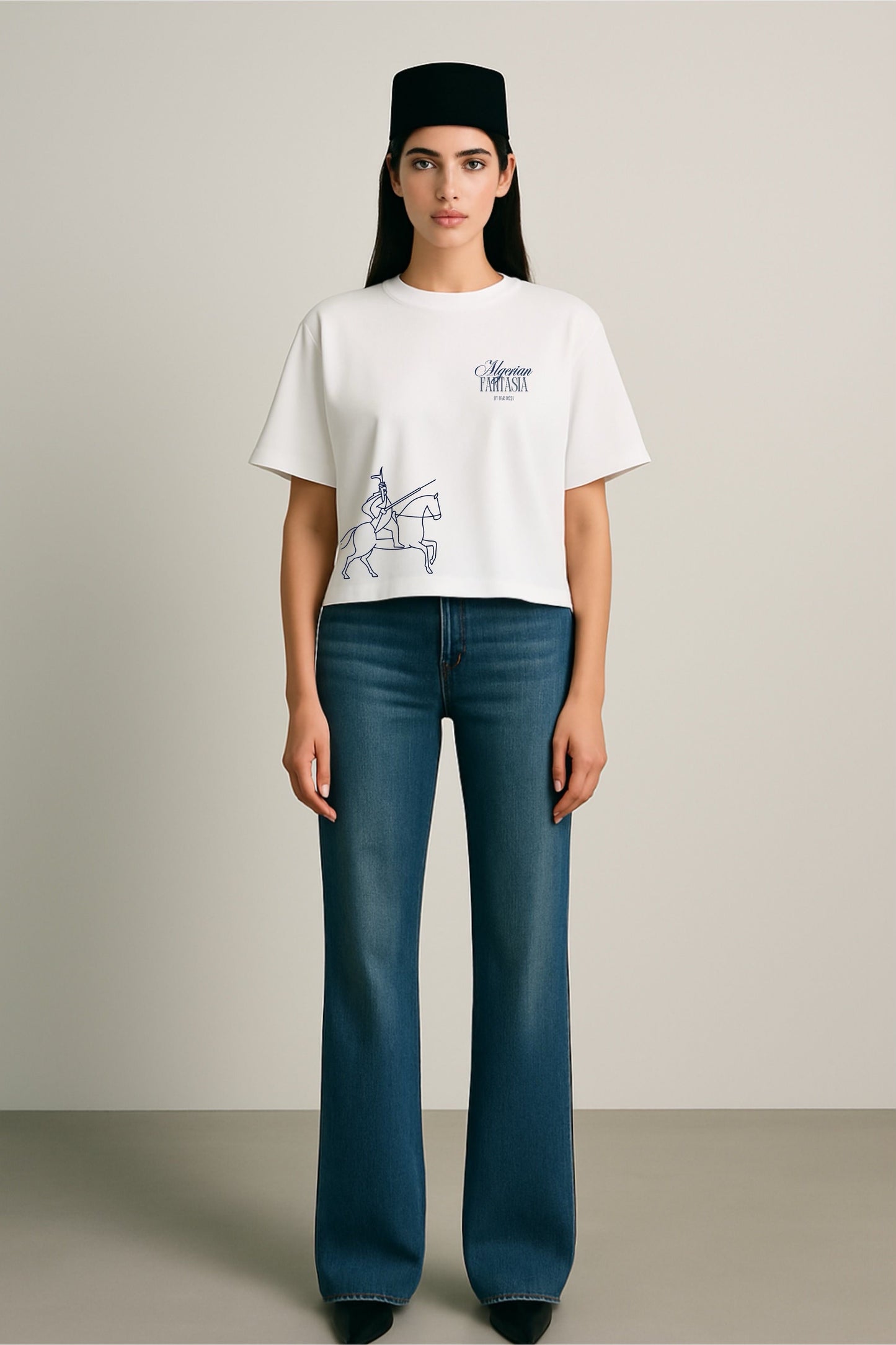 T-shirt Fantassin — Boxy fit — Dar Deeja