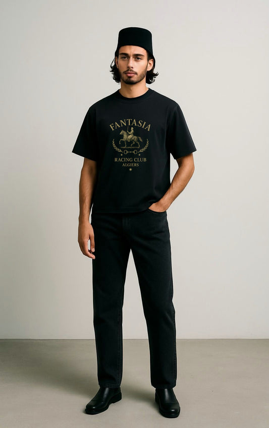 T-shirt Fanstia Racing Club — Boxy fit — Dar Deeja