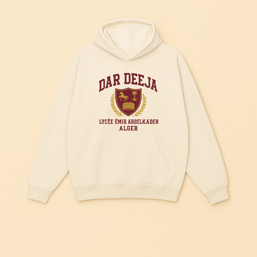 Hoodie Lycée Émir Abdelkader — Dar Deeja