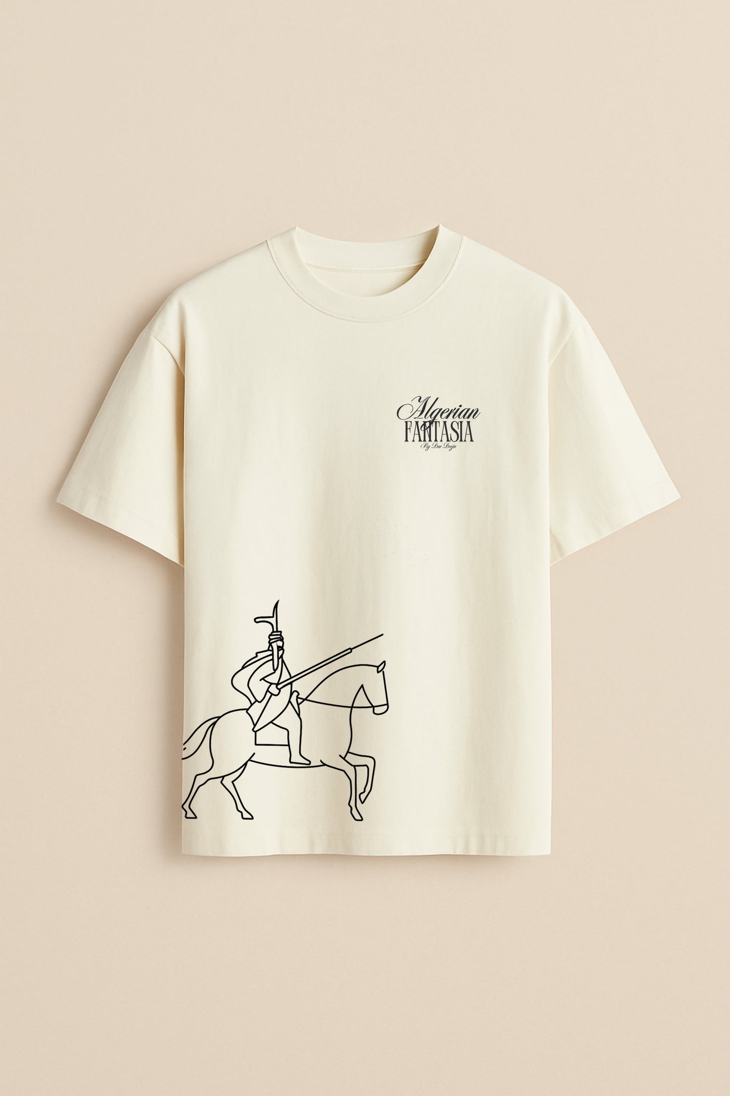 T-shirt Fantassin — Boxy fit — Dar Deeja